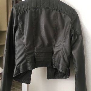 Faux Leather Jacket